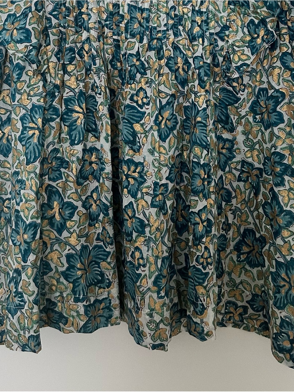 Oliphant Pintuck Ruffle Top - Picture 5 of 12